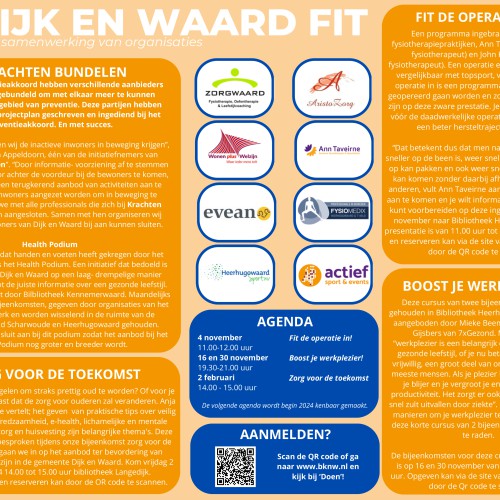 Preventieakkoord: lezing Fit de operatie in Preventieakkoord: lezing Fit de operatie in